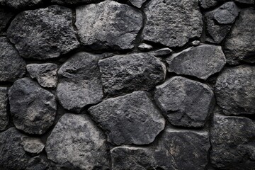 Obraz premium Dark Gray Stone Wall Texture (1)