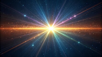 Naklejka premium Abstract overlays background ,digital lens flare.