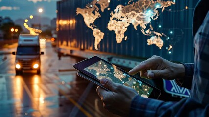 Global Logistics and Transportation Technology - Powered by Adobe