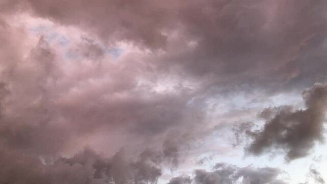 storm clouds timelapse