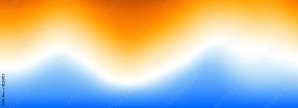 Poster calm beach gradient background. abstract ocean coast concept. smooth wavy desert seaside backdrop. b