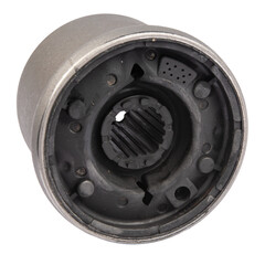 Set of car suspension silent blocks. Spare parts of the chassis of the car.