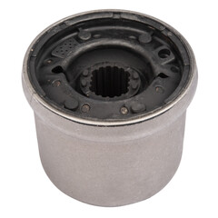 Set of car suspension silent blocks. Spare parts of the chassis of the car.