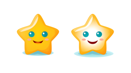 Cheerful star themed logo design for a vibrant and friendly entity