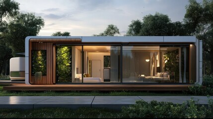 Modern Eco-Friendly Smart Home Design