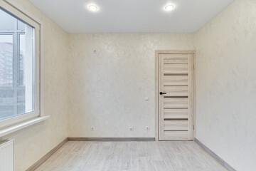 interior design. interior photography of an apartment for rent. One-room apartment with a simple and cozy design. High quality photo