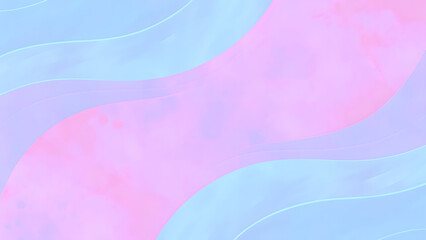 Soft pastel art with fluid shapes and