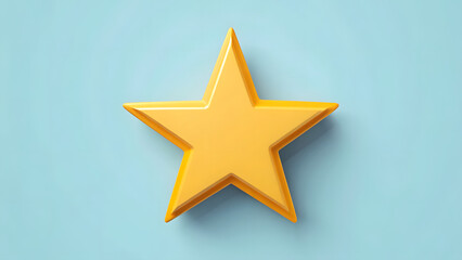 Star vector favorite rating flat vector symb