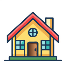 vector illustration of a house