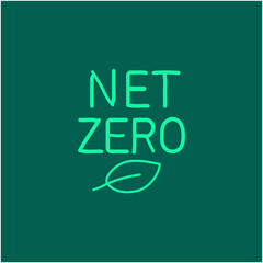 Attractive Hand Drawn Doodle Net Zero Elements Vector Illustration	
