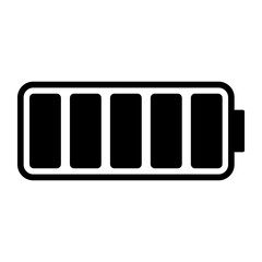 Battery icon set. Set of battery charge level indicators symbol design vector illustration.