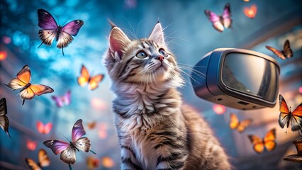 VR Headset for Cats &ndash; Miniature Device Projects Virtual Playgrounds