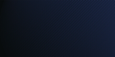 Fototapeta premium Blue Gradient with Diagonal Lines - Abstract Background Design