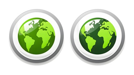 Obraz premium Global Business Rounded Icon Vector Illustration for Professional Usage