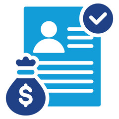 Shareholder Approval Dual Tone Icon