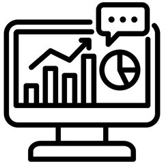 System Analysis Outline Icon