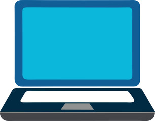 vector laptop computer