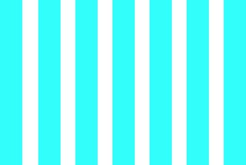 Obraz premium Stripe pattern lines light turquoise white background. Turquoise and white stripes pattern.