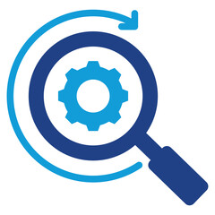 Process Analysis Dual Tone Icon