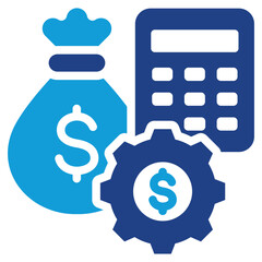 Cost Management Dual Tone Icon