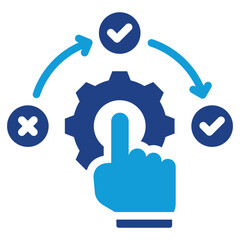 Corrective Action Dual Tone Icon