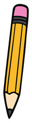 Pencil. Editable color vector