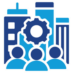 Corporate Governance Dual Tone Icon