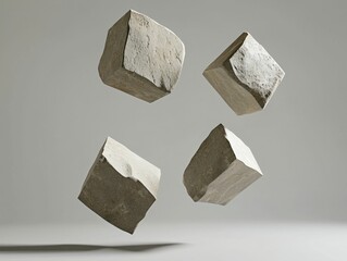 Floating Stone Blocks