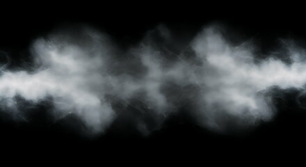 Obraz premium Atmospheric moisture overlay effect vapor overlay effect atmospheric effect vapor texture overlays presented isolated black misty atmospheric moisture effect fume overlay vapor overlay atmospheric