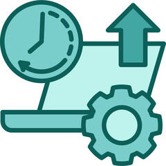 Productivity solid icon