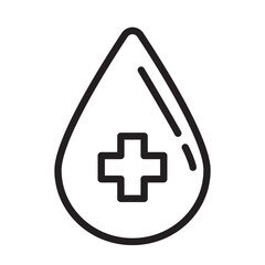Medical Care Line Icon