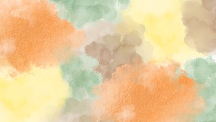 Obraz premium Watercolor Background With Pastel Color