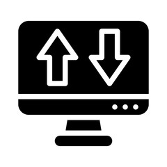 live teaching glyph icon