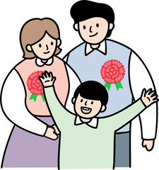 5월 어버이날 부모님