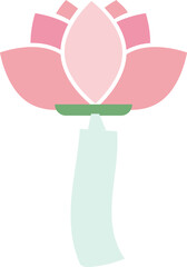 부처님오신날 석가탄신일 풍등 절 일러스트