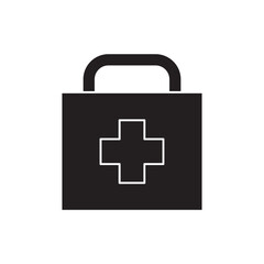 first aid kit glyph