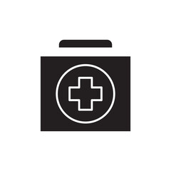 first aid kit glyph