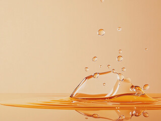 orange juice splash