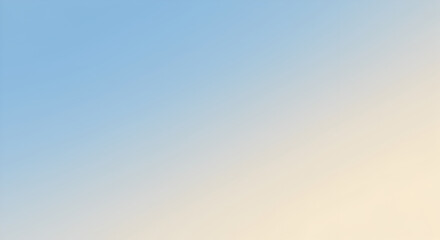 Obraz premium Subtle Sky Gradient With Light Blue And Soft Yellow Hues