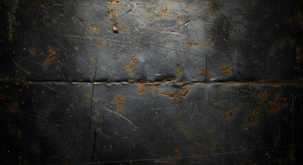 Obraz premium Metallic Texture Of Aged With Rust Dark Tones And Industrial Feel
