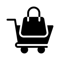 black friday glyph icon