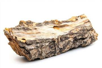 Fototapeta premium Aged tree bark with visible cracks and texture.