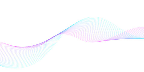 wave background. Minimal vector background featuring smooth, flowing gradient lines in pastel pink, purple, and blue. Elegant wave motion over a clean white canvas creates a modern and airy feel.