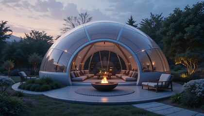 Obraz premium Starlit Heights Camping the Alpine Way