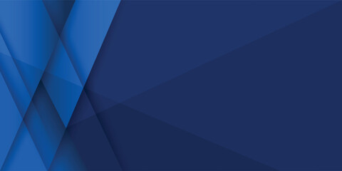 Abstract composition of dark blue stripes gradient geometric triangle dynamic with space background