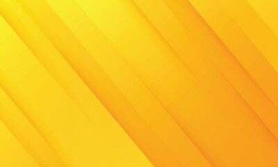Abstract yellow and orange gradient diagonal stripes Banner template background