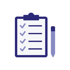 Checklist Clipboard Icon Task Management & Productivity