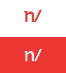 NV Logo Design Minimalist Branding