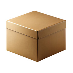 Gold Gift Box Packaging: Premium Square Cardboard Boxes