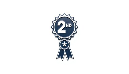 Second Place Medallion